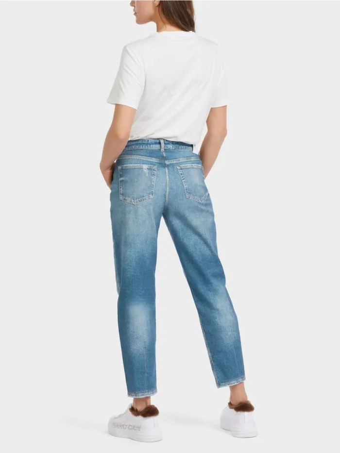 Jeans Damen Marc Cain 034Rethink Together034 Jeans RIVNE Blue Denim