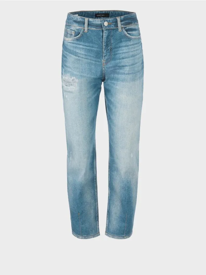Jeans Damen Marc Cain 034Rethink Together034 Jeans RIVNE Blue Denim