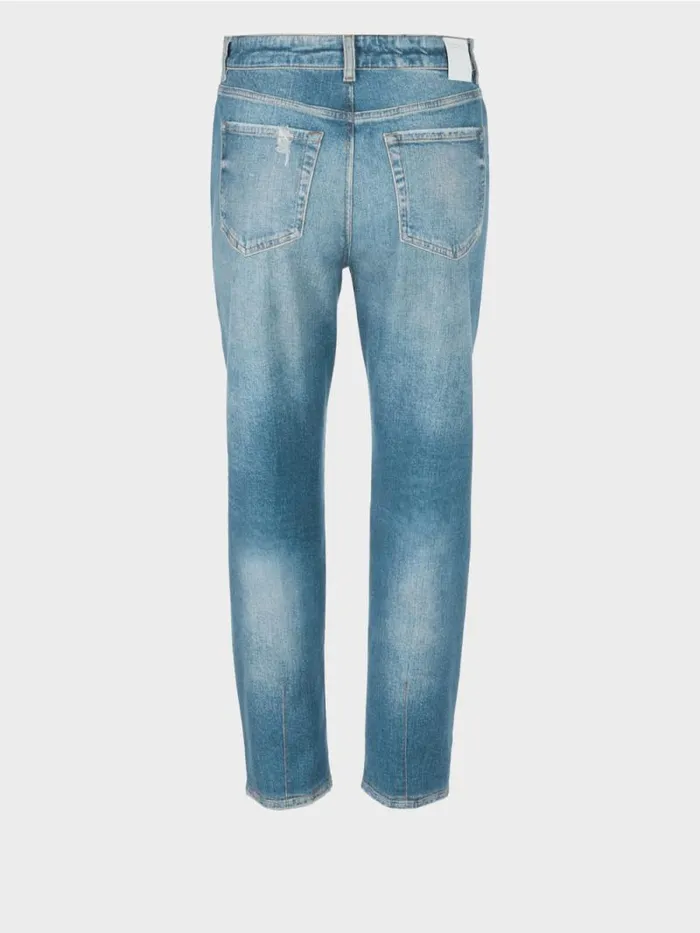 Jeans Damen Marc Cain 034Rethink Together034 Jeans RIVNE Blue Denim