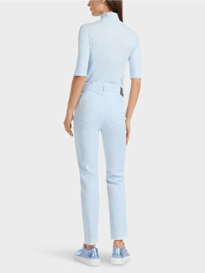Jeans Damen Marc Cain 034Rethink Together034 Jeans SILEA Soft Powder Blue