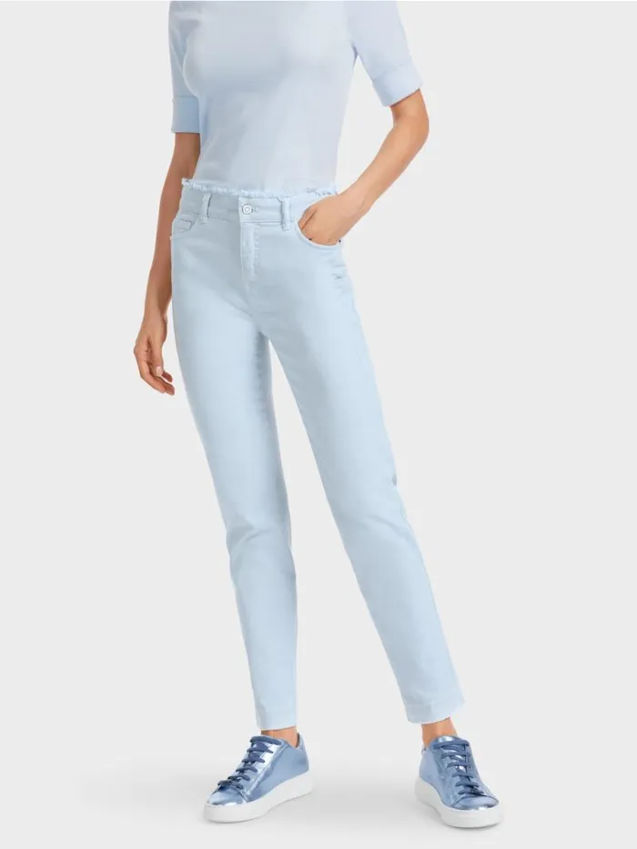 Jeans Damen Marc Cain 034Rethink Together034 Jeans SILEA Soft Powder Blue