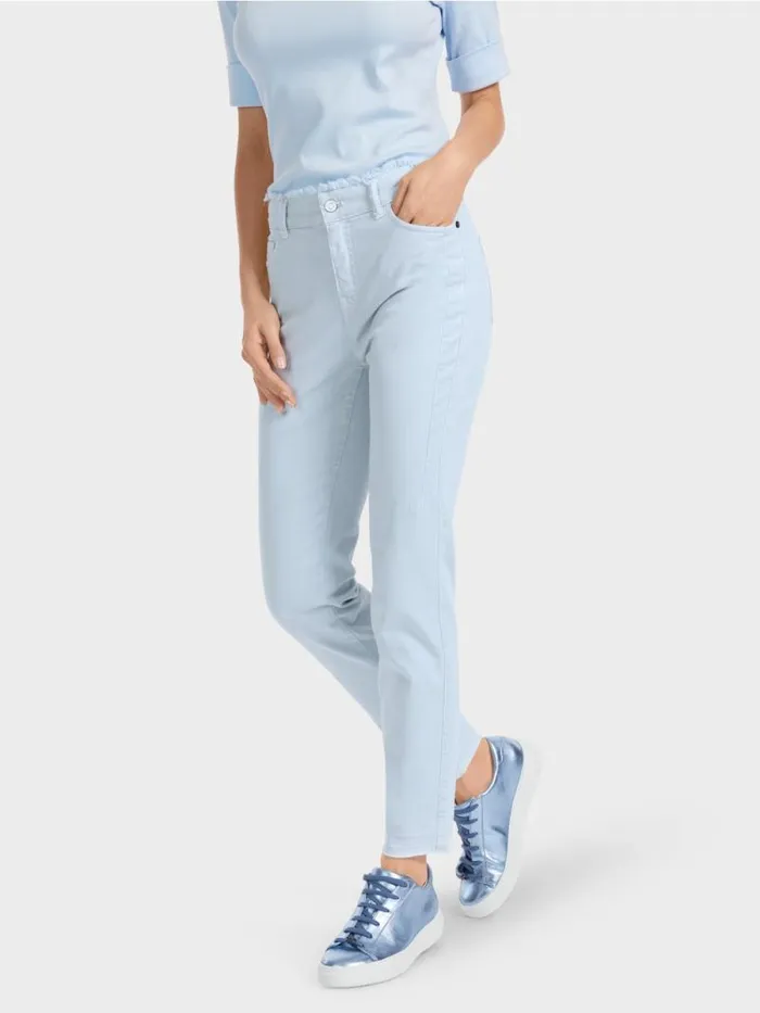 Jeans Damen Marc Cain 034Rethink Together034 Jeans SILEA Soft Powder Blue