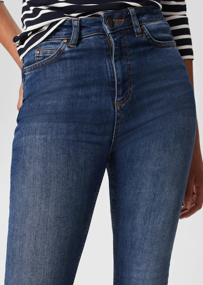 Jeans Women HOBBS Gia Sculpting Jeans Mid Wash