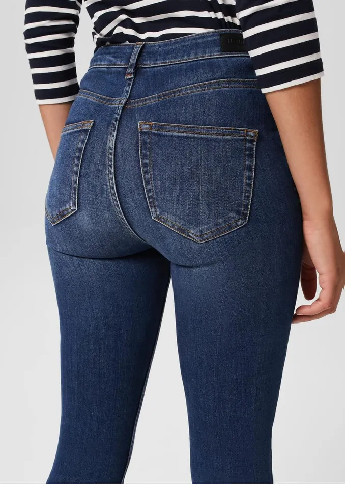 Jeans Women HOBBS Gia Sculpting Jeans Mid Wash