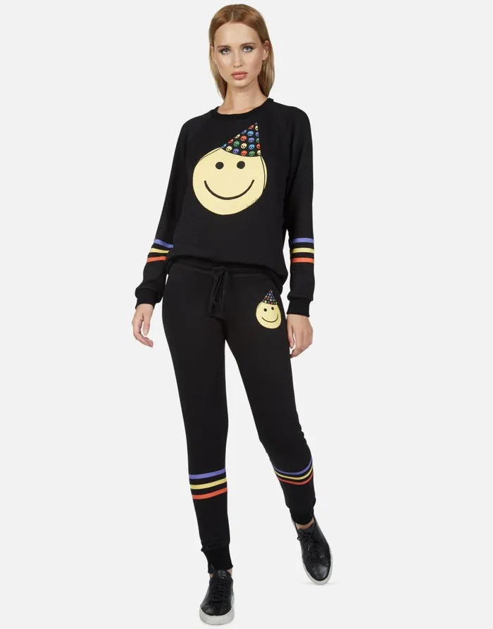 Jess Party Hat Black Women039s Lauren Moshi Long Sweatpants
