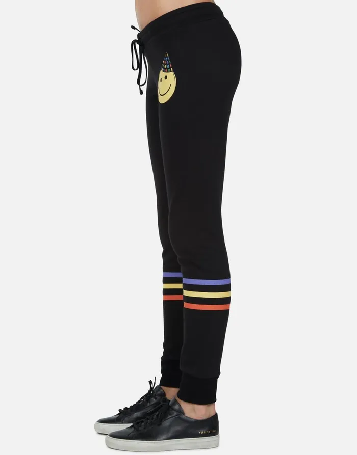 Jess Party Hat Black Women039s Lauren Moshi Long Sweatpants