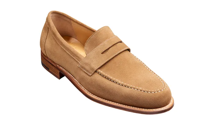 Jevington 8211 Snuff Suede Men Barker Shoes Mens Loafers