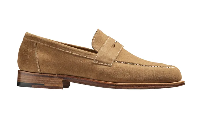 Jevington 8211 Snuff Suede Men Barker Shoes Mens Loafers