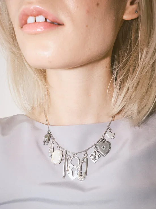 Jewelry Floating Away Necklace Silver 8211 Lisa Says Gah Women