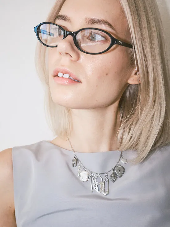 Jewelry Floating Away Necklace Silver 8211 Lisa Says Gah Women