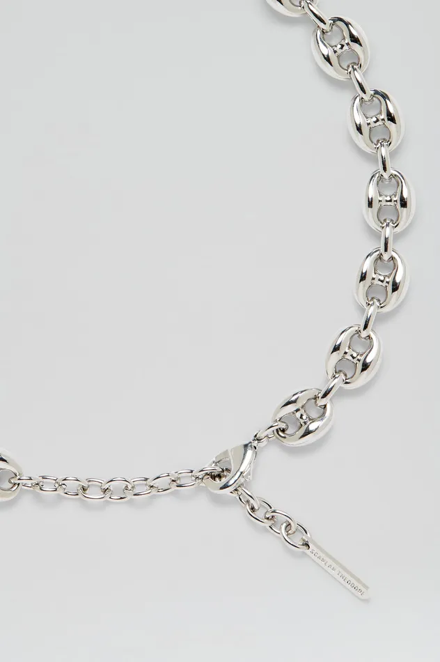 Jewelry Women MARINE LINK CHAIN CHOKER SILVER Scanlan Theodore Jewelry Women MARINE LINK CHAIN CHOKER SILVER Scanlan Theodore