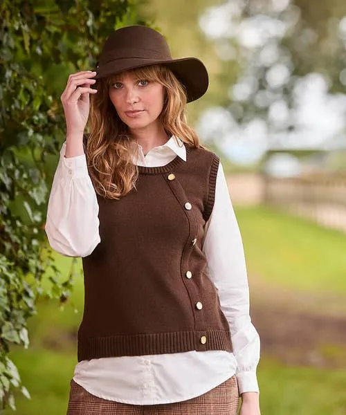 Joebrowns Accessories and Jewellery Apparel Alexis Feather Trim Hat Chocolate Joebrowns Accessories and Jewellery Apparel Alexis Feather Trim Hat Chocolate