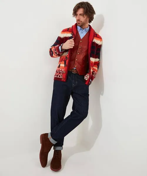 Joebrowns Knitwear Apparel Artisan Cardigan Sunset