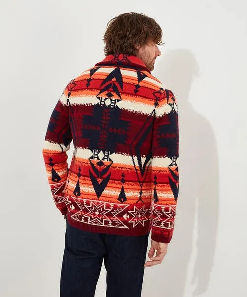 Joebrowns Knitwear Apparel Artisan Cardigan Sunset