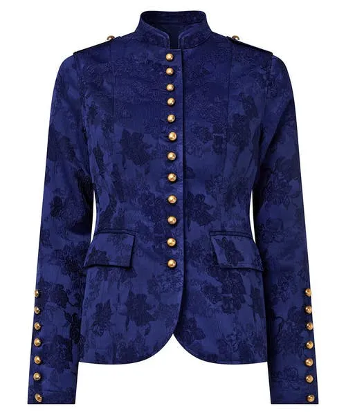 Joebrowns Must Have Military Jacquard Jacket Blue Apparel Coats and Jackets