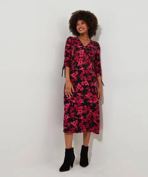 Joebrowns Pop of Colour Jersey Dress Black Apparel Petite Collection