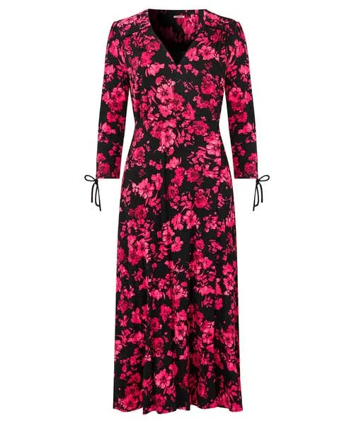 Joebrowns Pop of Colour Jersey Dress Black Apparel Petite Collection