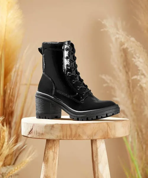 Joebrowns Shoes Sandals and Boots Apparel Go Getter Patent Boots Black