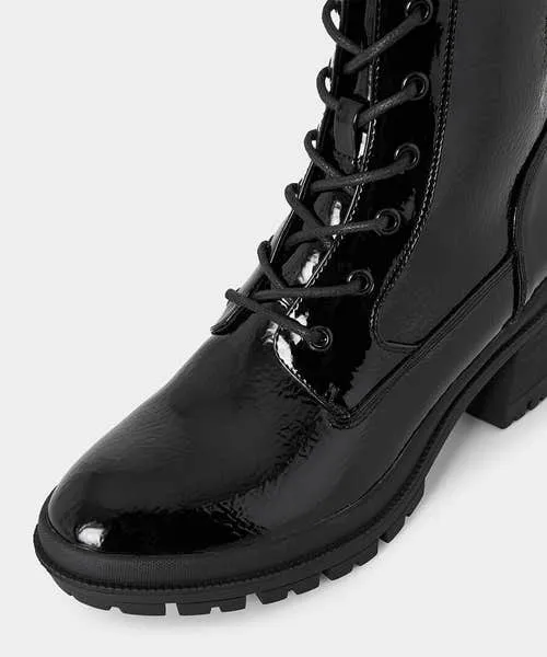 Joebrowns Shoes Sandals and Boots Apparel Go Getter Patent Boots Black