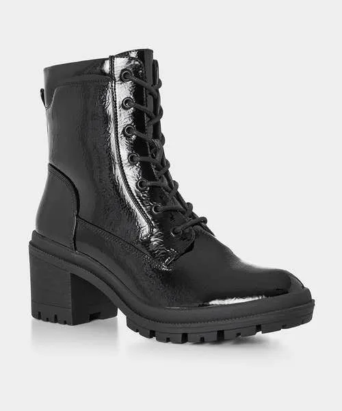 Joebrowns Shoes Sandals and Boots Apparel Go Getter Patent Boots Black