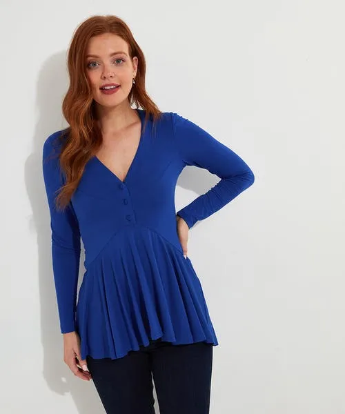 Joebrowns Tops Tunics and Blouses Apparel Ellie Jersey Tunic Cobalt Joebrowns Tops Tunics and Blouses Apparel Ellie Jersey Tunic Cobalt