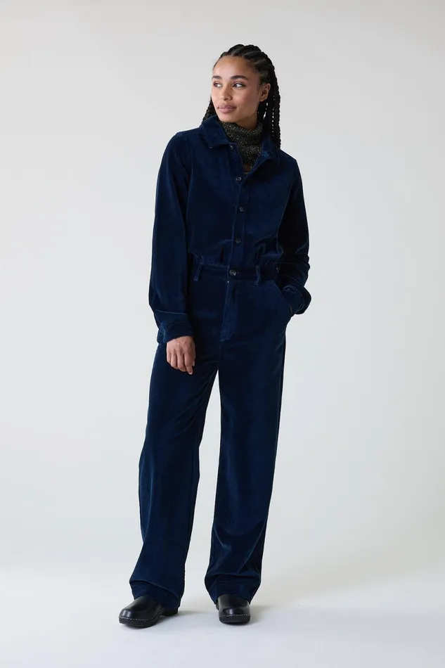 Jumpsuits Women Leon and Harper Orelie Pln Jumpsuit Black Iris