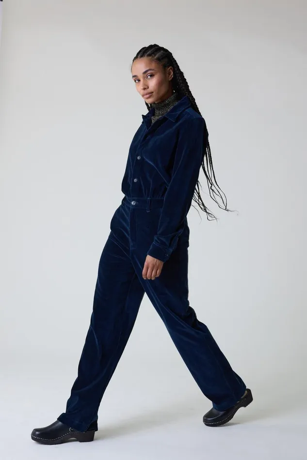 Jumpsuits Women Leon and Harper Orelie Pln Jumpsuit Black Iris