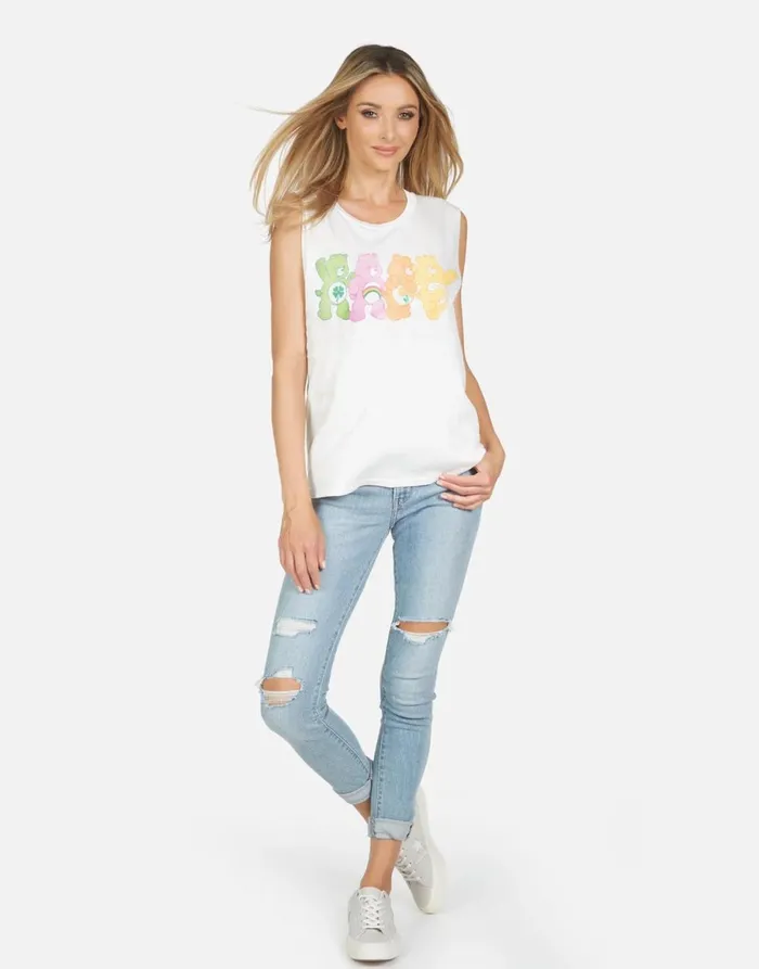 Kel X Care Bears Milk Women039s Lauren Moshi Tanks
