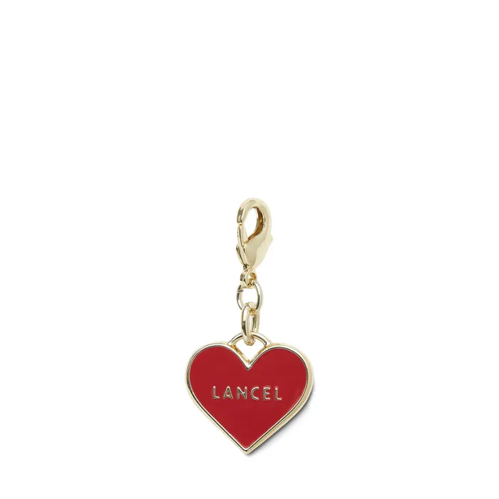 Key Ring Red Lancel Women Lancel Key Ring