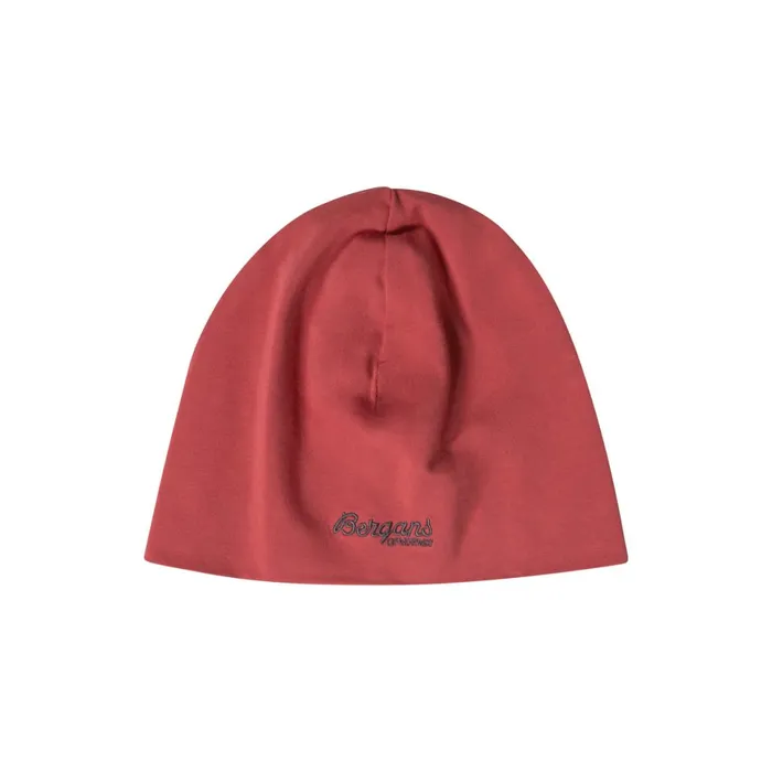 Kids Bergans Of Norway Beanies And Balaclava Youth Cotton Beanie Rusty Dust