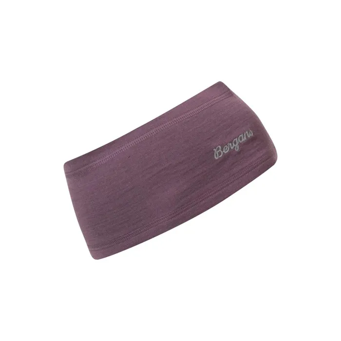 Kids Bergans Of Norway Headband Bergans Wool Junior Headband Dark Ruby Purple