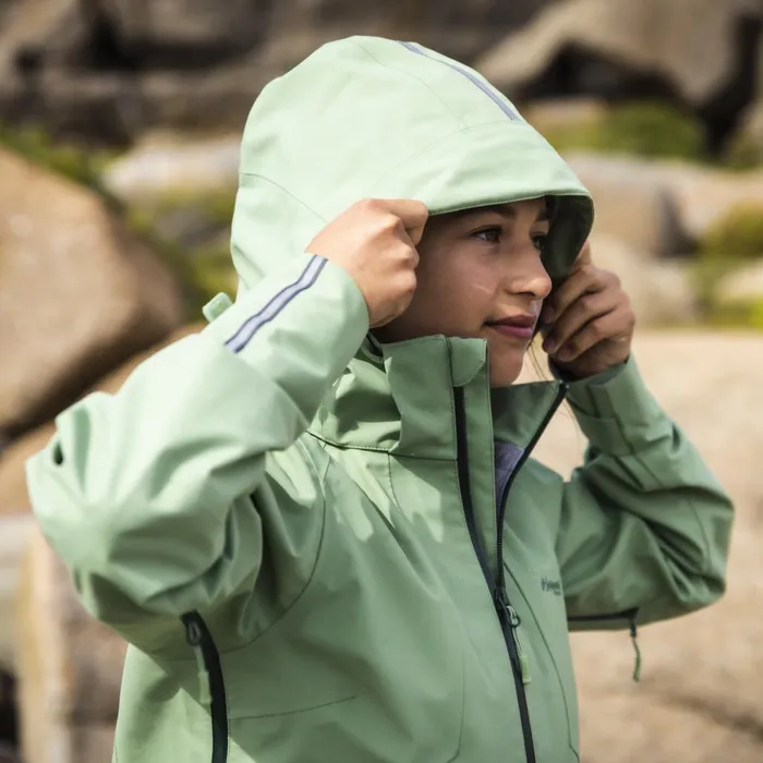 Kids Bergans Of Norway Shell Jackets Sjoa 3l Youth Girl Jacket Jade Green