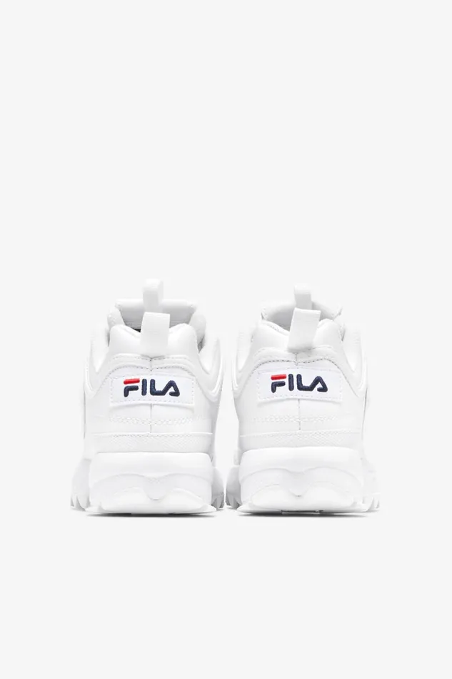 Kids Big Kids 357 Fila Kids039 Disruptor 2 111 White Peacoat Red