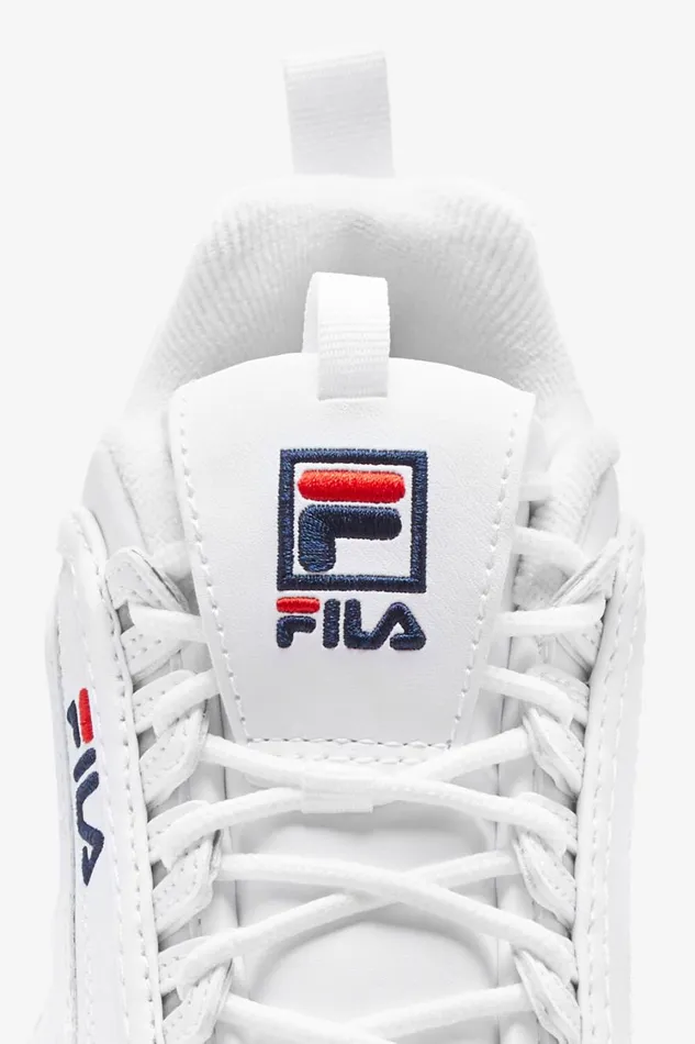 Kids Big Kids 357 Fila Kids039 Disruptor 2 111 White Peacoat Red