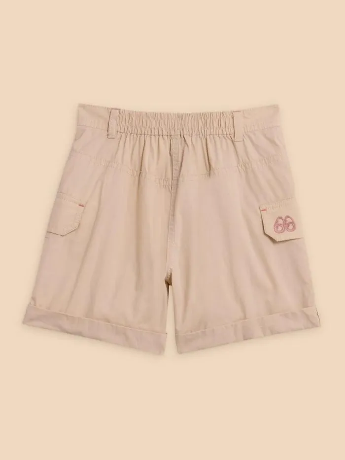 Kids Colette Cargo Short Light Natural White Stuff Trousers Kids Colette Cargo Short Light Natural White Stuff Trousers