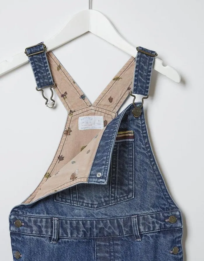 Kids FatFace Kids039 Sale Rainbow Dungarees Denim