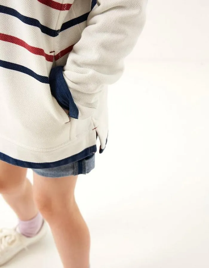 KidsMen FatFace Mini Me Outfits Mini USA Airlie Sweat Ivory