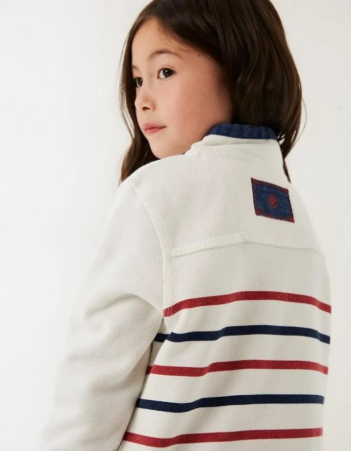 KidsMen FatFace Mini Me Outfits Mini USA Airlie Sweat Ivory