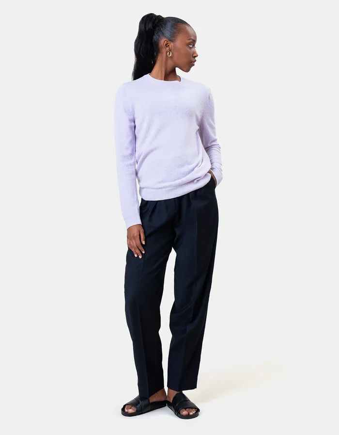 Knit Sweaters Women Light Merino Wool Crew 8211 Warm Taupe 8211 Colorfulstandard Women