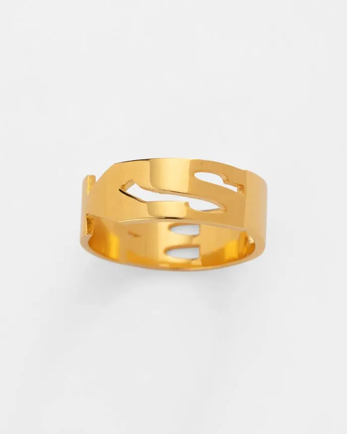 Ksubi 18k Dripps Sott Single Band WomensMens Jewelry