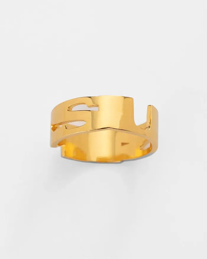 Ksubi 18k Dripps Sott Single Band WomensMens Jewelry