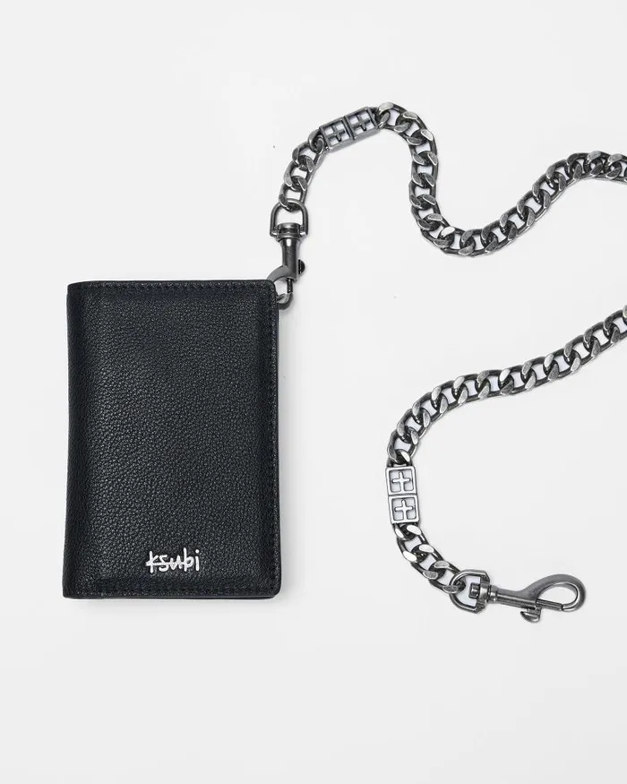Ksubi 1999 Chain Wallet Antique Silver Mens Wallets