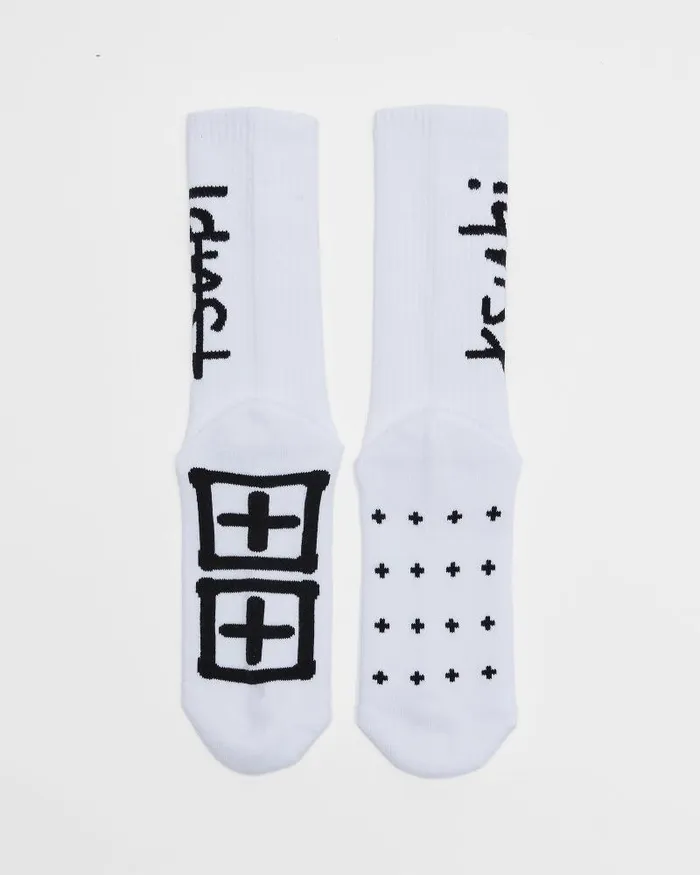 Ksubi 1999 Ksocks Whiteblack WomensMens Socks