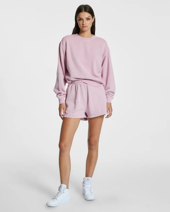 Ksubi 3 X 4 Klassic Crew Blush Womens Sweats