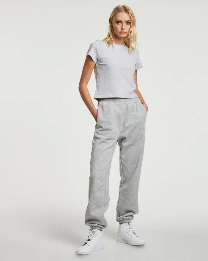 Ksubi 3 X 4 Mini Ss Tee Grey Marle Womens 4 X 4