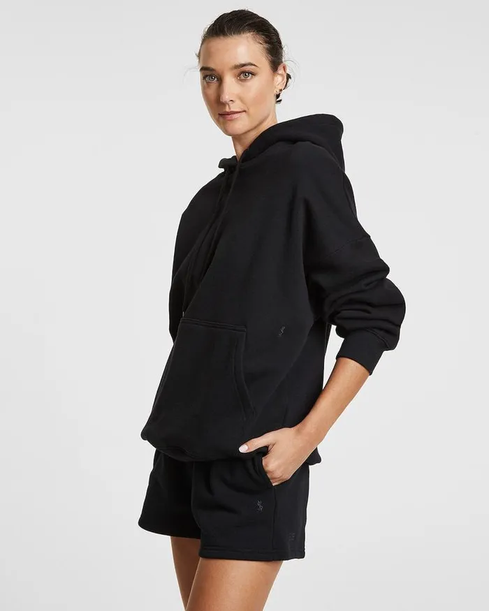 Ksubi 3 X 4 Oh G Hoodie Jet Black Womens Sweats