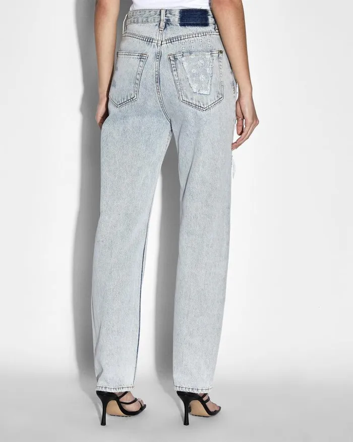 Ksubi Brooklyn Jean Muse Repair Womens Straight