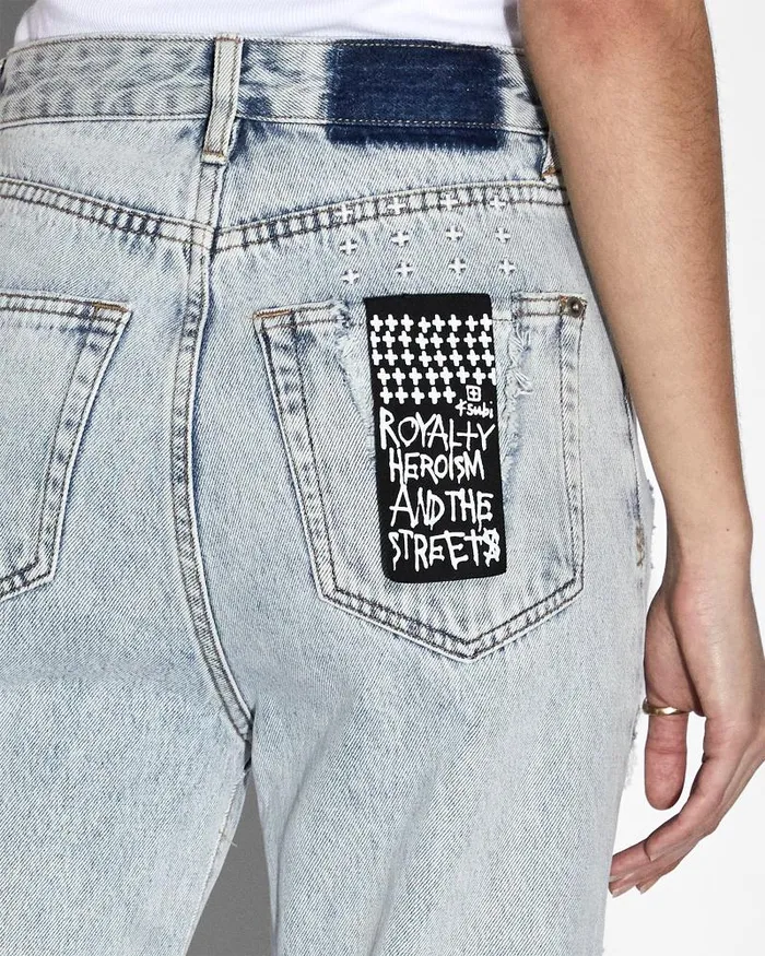 Ksubi Brooklyn Jean Muse Repair Womens Straight