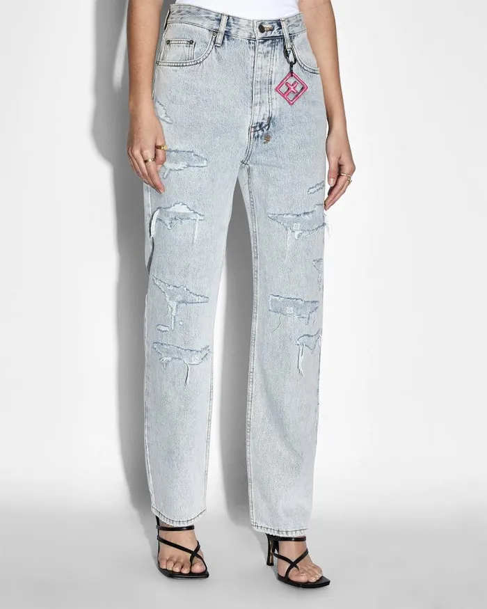 Ksubi Brooklyn Jean Muse Repair Womens Straight