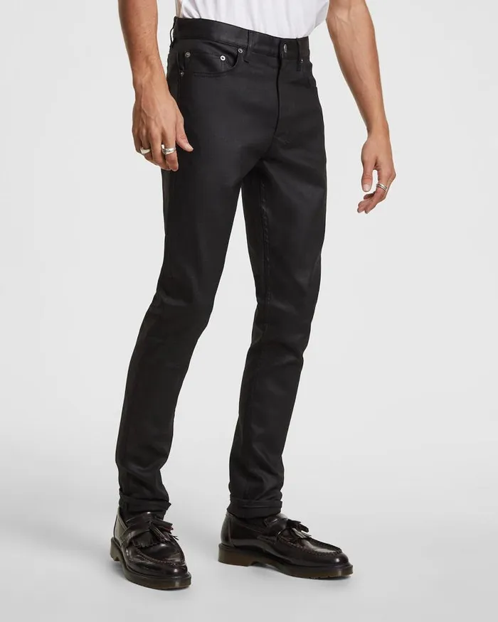 Ksubi Chitch Black Wax Mens Skinny
